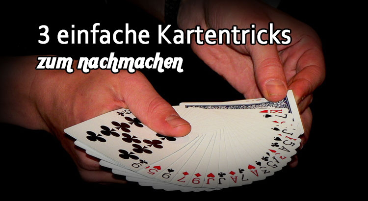 Bild: Einfache Kartentricks zum Nachmachen